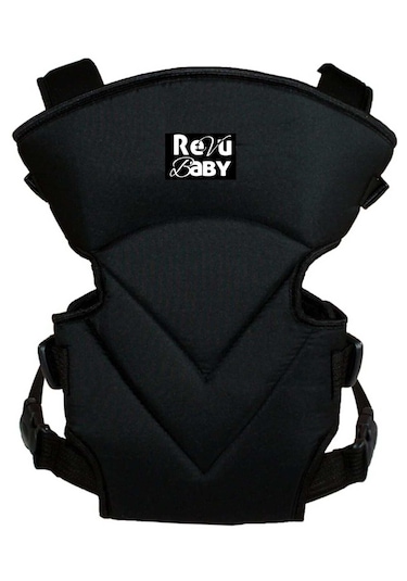 Revubaby Pro Comfort Kanguru Siyah Bebek Taşıma Çantası