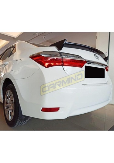 Toyota Corolla Uyumlu Trd Bagaj Üstü Piano Black Spoiler 2013-2018