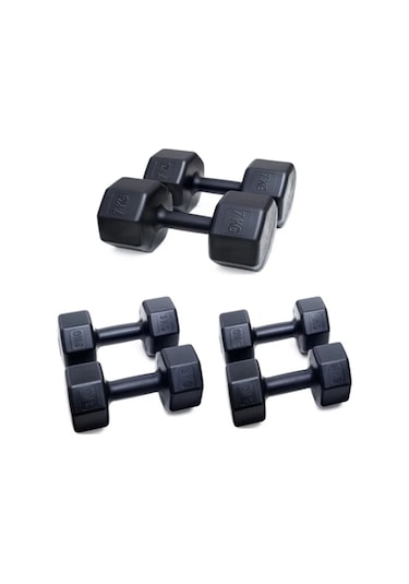 Ps Spor 3 Çift Dambıl Set 3 Kg 5 Kg 7 Kg