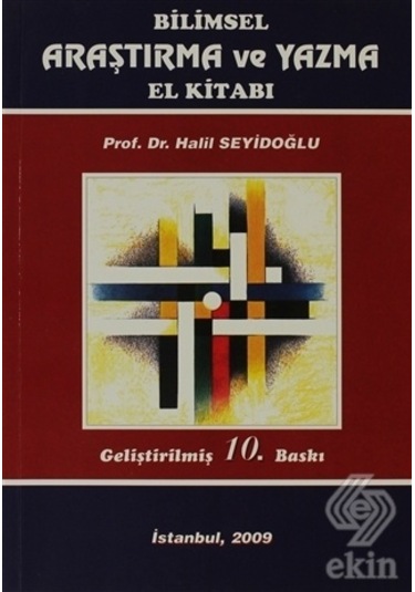 Bilimsel Araştırma ve Yazma El Kitabı/Halil Seyidoğlu