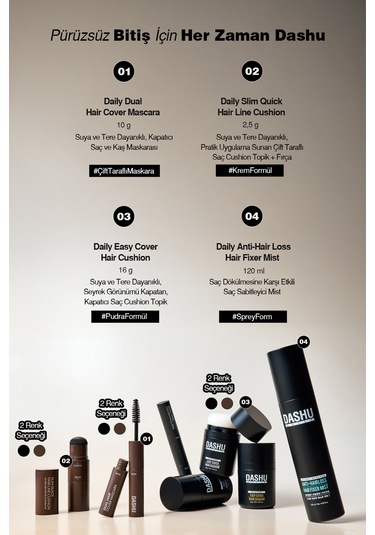 Dashu Mist Daily hair Loss Hair Fixer Mist 120 ML