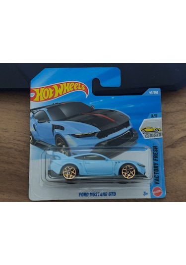 2026 Yeni Üretim Hot Wheels Ford Mustang Gtd Açık Mavi