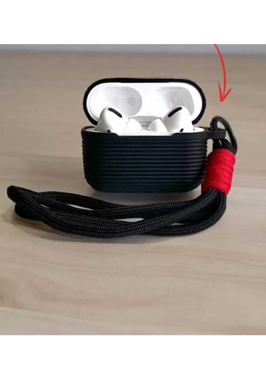 Iphone 1/2. Nesil Uyumlu Koruyucu Bluetooth Kulaklık Kılıfı Siyah Airpods 1/2. Nesil