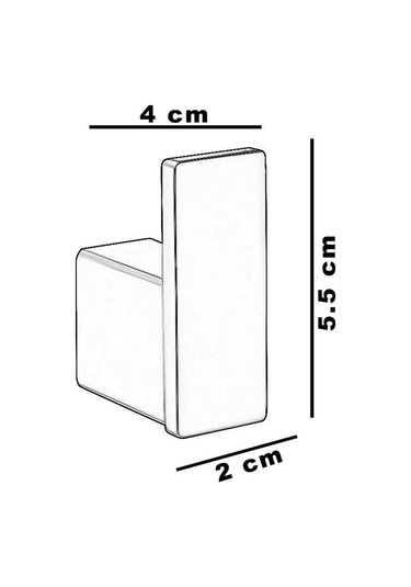 Fontana Tekli Bornoz Askılık Mat Siyah Fj-10501 Mat Siyah