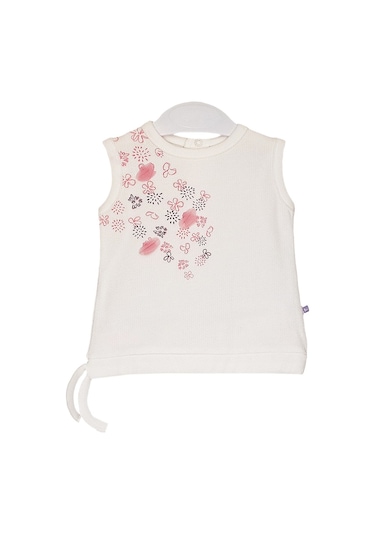S-Mall Bibaby Pink Clover Şortlu Bebek Takımı - 2 Li - Ekru (491029754) Ekru