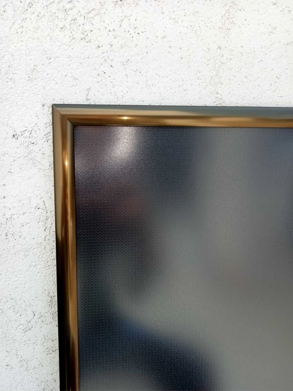 B2 50x70 Cm Bronz Gönye Köşe Alüminyum Aç Kapa Çerçeve -bronz