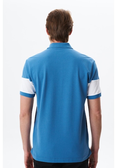 Arma Erkek Regular Fit % 100 Pamuk Pike Polo Yaka Tişört Y29374355302 Mavi