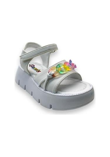 Tuğba Ortopedi 2011 Kız Çocuk Sandalet Beyaz