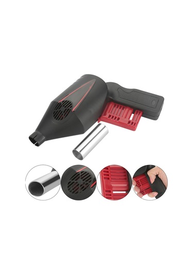 Geeroyoo Manuel Çalışır Barbekü Feneri, Hızlı Ateş Yakma, Taşınabilir, Pil Gerektirmez, Dış Mekan Piknik İçin Diğer