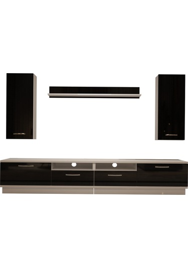 Decoraktiv Trendstyle 5220d Mdf Tv Ünitesi Tv Sehpası Beyaz - Siyah