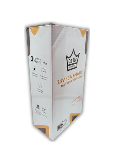 Ortec 24V 10A Engelli Araç Sandalye Akıllı Şarj Aleti