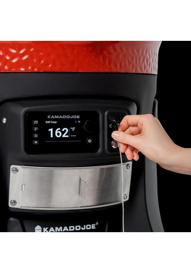 Kamado Joe Konnected Joe Dijital Seramik Kömürlü Barbekü Kömürlü Mangal