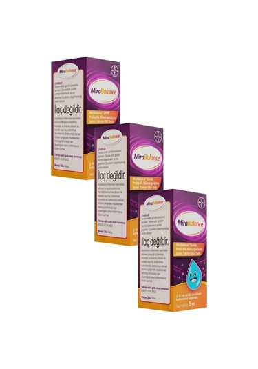 Mirabalance Probiyotik Damla 5 Ml X 3 Adet