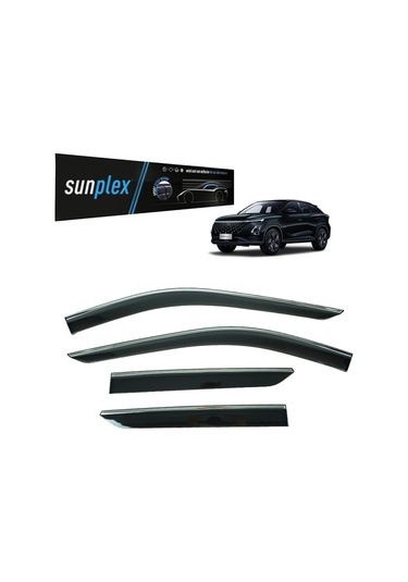 Sunplex Kromlu Cam Rüzgarlığı Chery Omoda 5 2023-2025 İle Uyumlu-