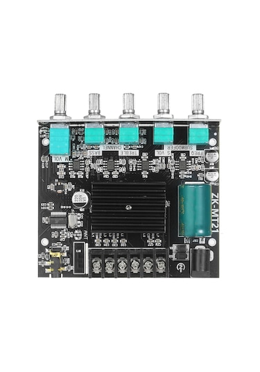 Geeroyoo "zk-mt21 2.1 Kanal Bluetooth Amplifikatör Modülü - 50w+100w Güç, Dıy Ses Sistemi"