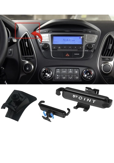 Point Hyundai İx35 Telefon Tutacağı Araca Özel 2010-2015 Onta26