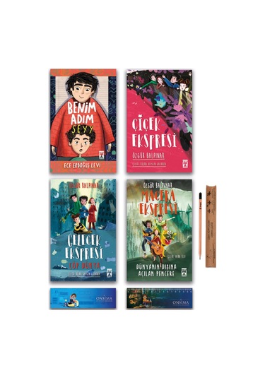 İlk Genç Timaş Benim Adım Şeyy - Çiçek Ekspresi - Gelecek Ekspresi - Macera Ekspresi Set 4 Kitap