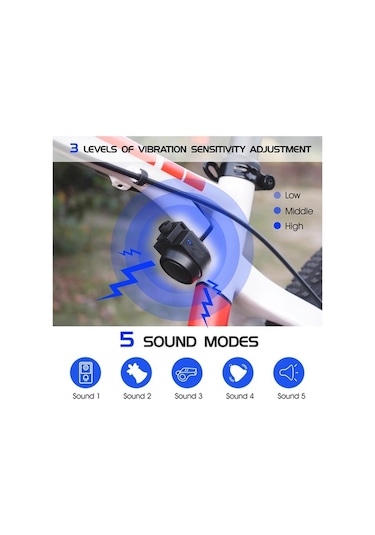 Dancemonkey Yüksek Sesli 115 Db Ipx5 Alarm - Uzaktan Kumandalı 80m Menzil