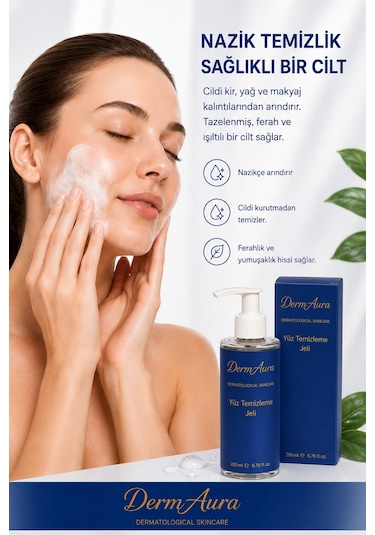 Dermaura Niacinamide İçerikli Yüz Temizleme Jeli 200 ML