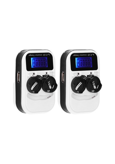 Lır2016 Lır2025 Lır2032 Ml2016 Ml2025 Ml2032 Cr2032 Ab Fişi 100-240v İçin 2 Adet Lcd Düğme Pil Şarj Cihazı