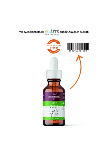 Doğal Eczane Güneş Lekeleri ve Cilt Tonu Eşitsizliği İçin Leke Serumu 30 ML