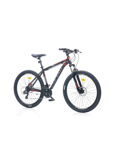 Corelli Felıx 1.0 Hd 26 Jant 15cm Kadro Siyah-kırmızı Bisiklet Siyah - Kırmızı