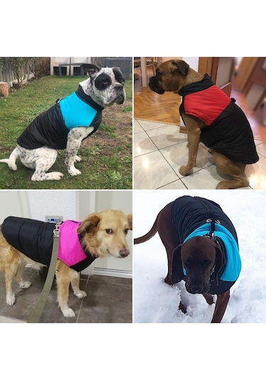 Büyük Köpek Giysileri Kış Sıcak Evcil Hayvan Yeleği Ceket Su Geçirmez Köpek Sonbahar Kış Ceket Giysileri Orta Büyük Palto 56624723