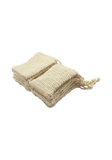 Ulzyvf Doğal Sisal Bezi Seti - 30'lu Peeling Ve Sabun Torbası, Bej Ulzyvf Sisal Peeling Torbası - 30'lu Doğal Bej Sabun Kesesi Seti Ulzyvf Doğal Bej Sisal Torba Seti - 30'lu Peeling & Sabun İçin Bej