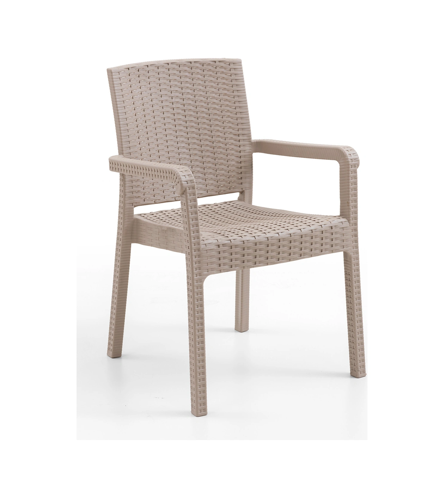 King 4'lü Rattan Sandalye Cappuccino Cappuccino