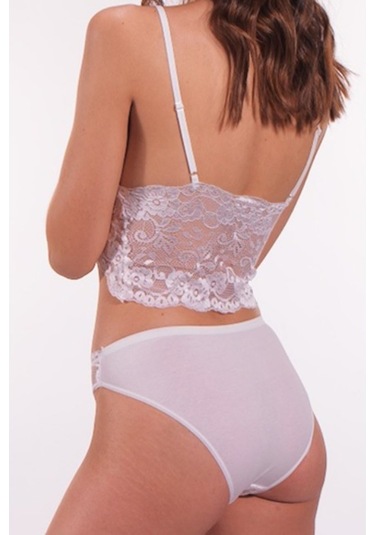 Nipora Kadın Transparan Dantelli Sütyen Takım Bralet Takım 1805