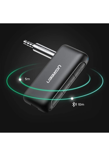 Ugreen Bluetooth 5.0 Kablosuz Müzik Alıcı Audio Receiver