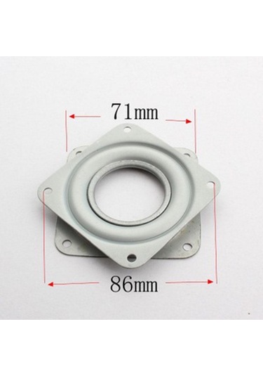 2/3/4 Tam Bilyalı Rulman Döner Plaka Metal Tembel Susan Pikap Tv Raf Masası 1 Pc 3inches