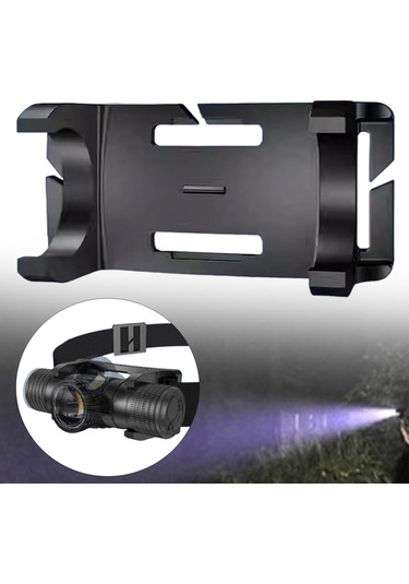 Homyl Far Braketi Çok Fonksiyonlu Tutucu Koşu Açık Hava 6x3cm Siyah