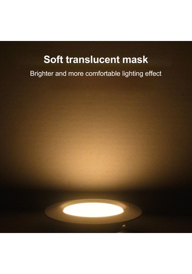 Konesam Alüminyum Gömülü Dolap Lambası 3w 4000k Doğal Beyaz 12 Smd2835 Işık Demeti 300lm Yumuşak Işık 120 Açılıklı Dolap/şapkacı Uyumlu Gümüş Kasa Gümüş