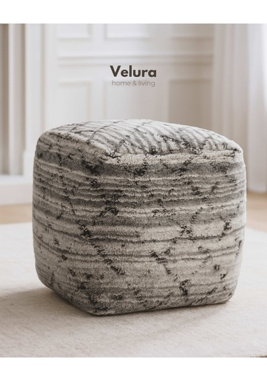 Azara Grey - Puf Gri