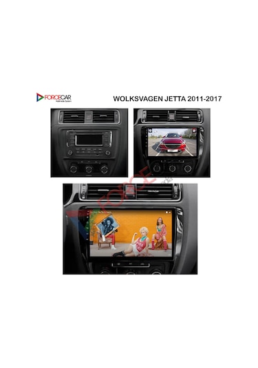 VOLKSWAGEN JETTA  Newfron 4 Gb Ram 32 Gb Kablosuz Carplay