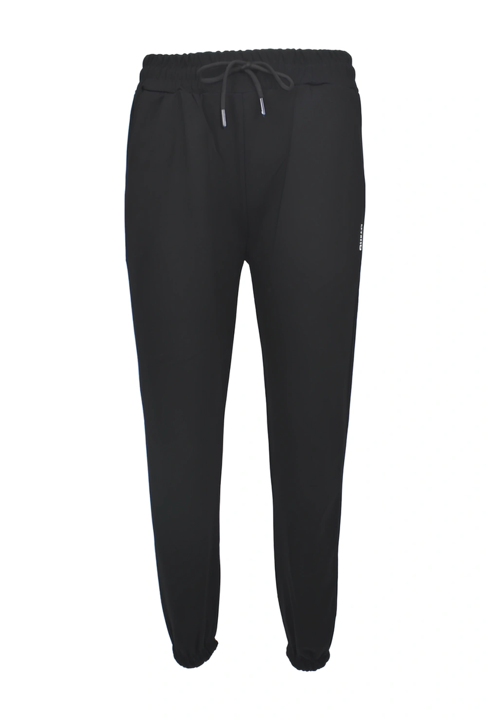 Modal Kumaş Lastik Paça Cepli Eşofman Altı - Siyah Siyah