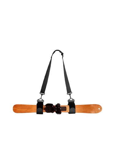 Geeksen Siyah D Modeli Kayak Taşı Sabitleyici Kayışları: Ayarlanabilir Omuz Kayışı, Nilon+eva Malzeme, Taşımayı Kolaylaştırır Diğer