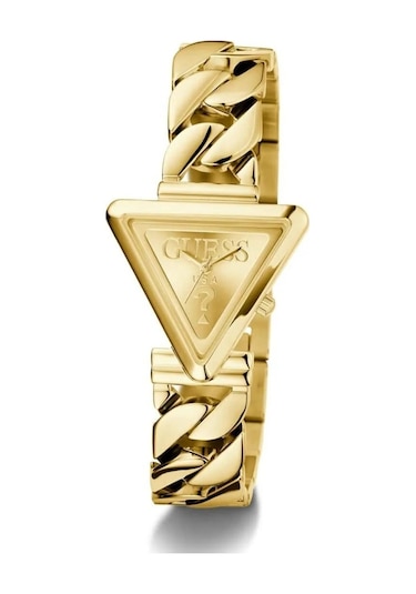 Guess Gugw0859l2 Altın Kaplama Üçgen Kadın Kol Saati Altın