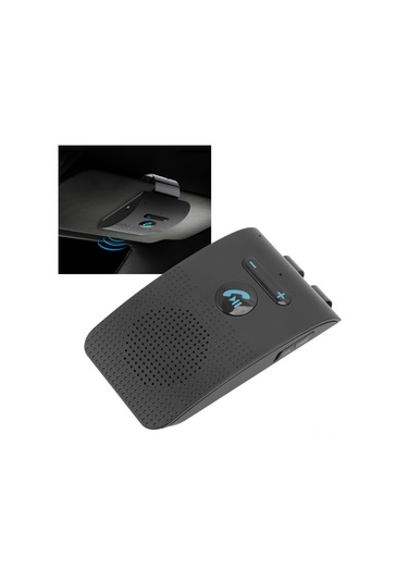 Ximistore9 Araç Güneş Koruyucu Tipi Bluetooth Hoparlör - Çift Bağlantı, Titreşim Sensörlü, Elden Bağımsız Arama Ve Müzik Oynatma