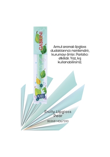 Gabrini Pears Fruity Lipgloss