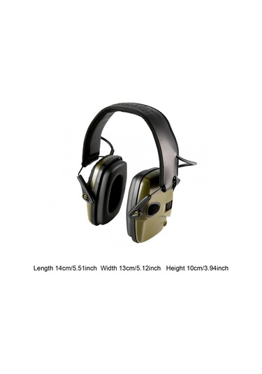 Homyl İnşaat Çim Biçme İçin Elektronik Kulak Koruma Yeşil