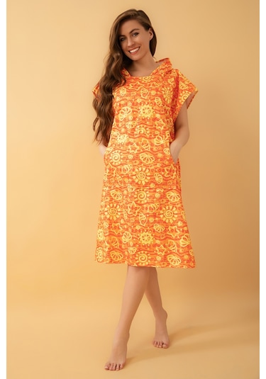 Summer Sun Yetişkin Sörf Panço Plaj Havlusu S-M Beden