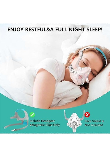 F20 İle Uyumlu 2 Paket Yedek Başlık, Manyetik Klipsli, Ayarlanabilir Yedek Başlık