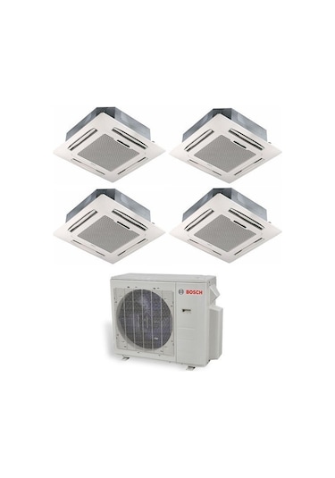Bosch 36000 BTU 1 Dış + 4 İç Ünite (12+12+12+12) Kaset Tipi Multi Inverter Klima