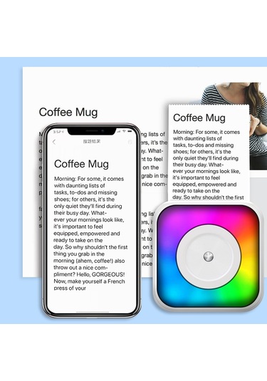 Maiyame Mini Cep Yazıcısı Öğrenciler İçin Uygun Termal Yazıcı Kablosuz Yazıcı Mürekkep Gerektirmez