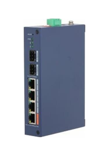 Dahua Chs4206-4gt-90 4 Port Poe 2 Port Sfp Gigabit Yönetilebilir Poe Switch 90w