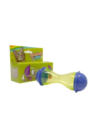 Shaking Pet 4 x 11 CM Kum Saati Şeklinde Kedi Ödül Maması Oyuncağı