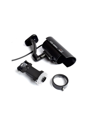 Ranyeek Sahte Cctv Kamera - Gerçekçi Görünüm, Su Geçirmez, Pil İle Çalışır - Model: Sahte Kam-02