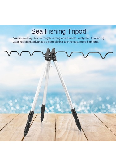 Xindoker Alüminyum Çelik Deniz Balıkçılığı Tripodu: Geniş Kullanım, İyileştirilmiş Dayanıklılık, Uzatılabilir Ve Sabit Tutucu